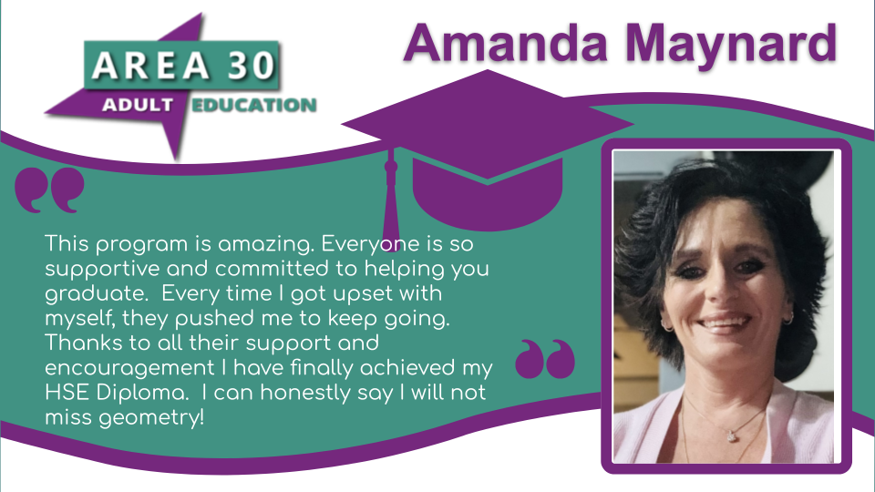 Area 30 2025 Graduation Slides Amanda