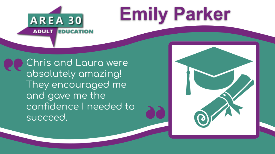 Area 30 2025 Graduation Slides Emily